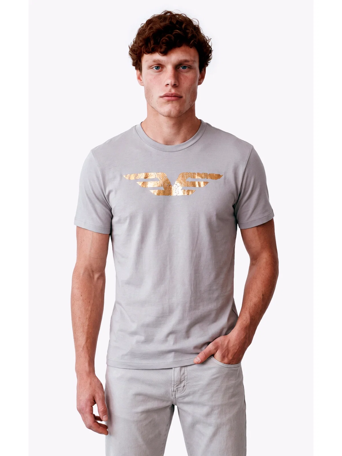 T-Shirt Easa Classic Prata