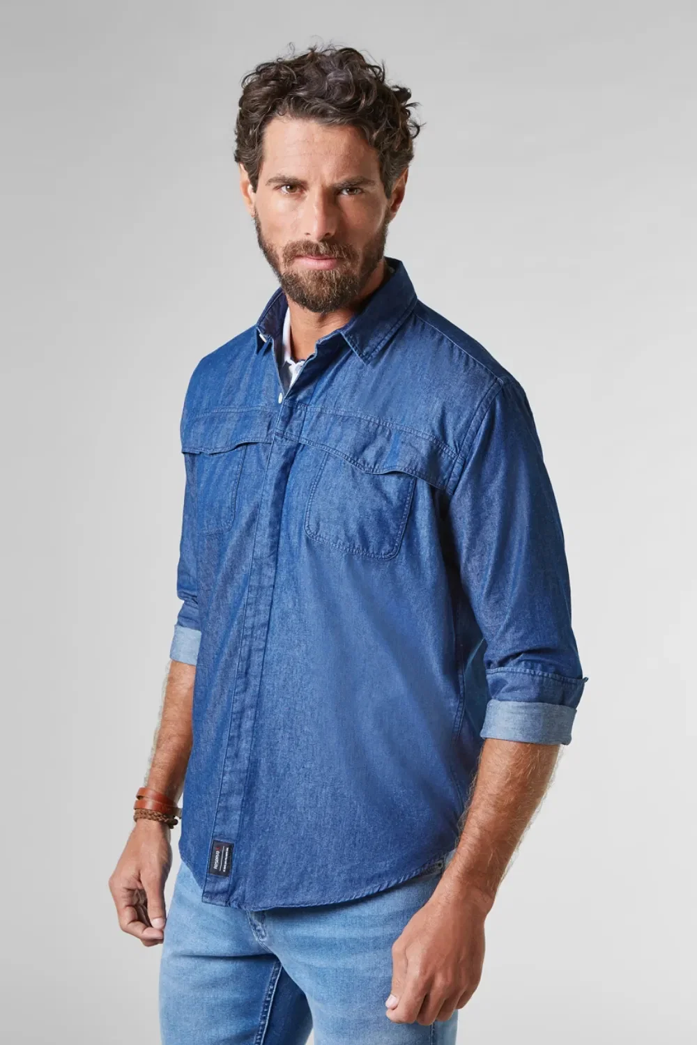 Camisa Jeans Regular Leblon RESERVA