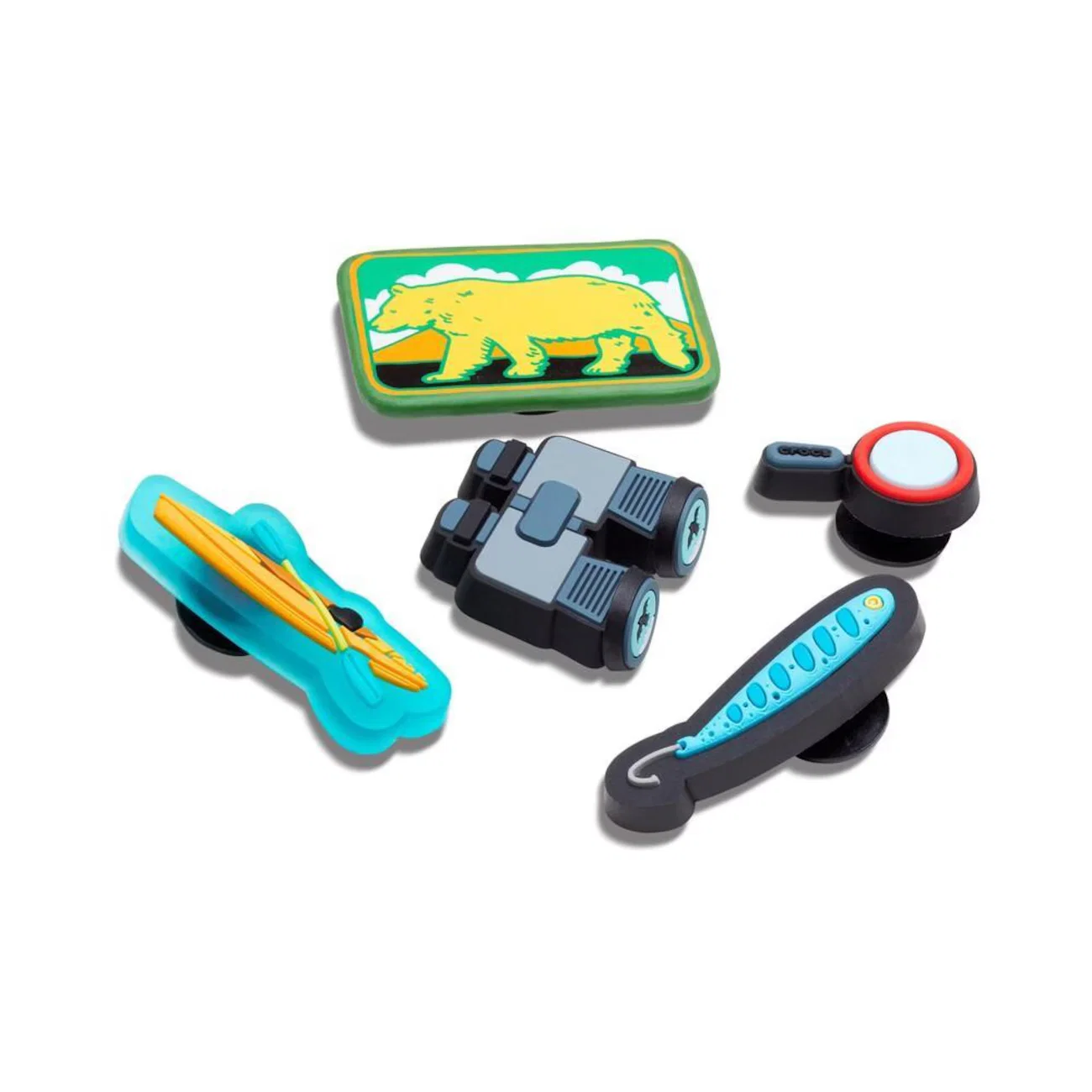 Kit de Acessórios para Sandália Crocs Jibbitz Bird Watcher - 5 Unds — imagem 1