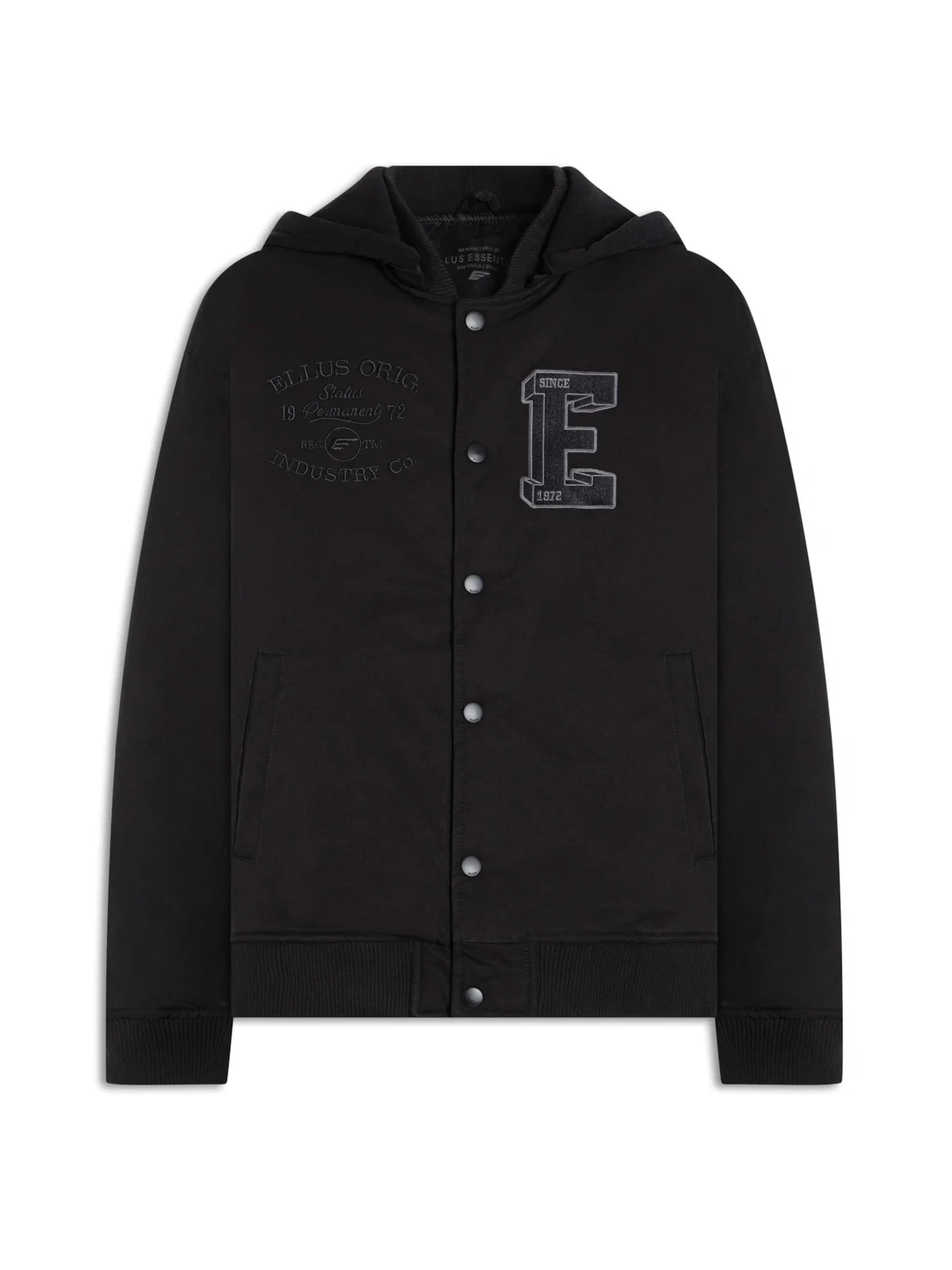 Jaqueta Baseball Ny Embroidery Preto — imagem 1