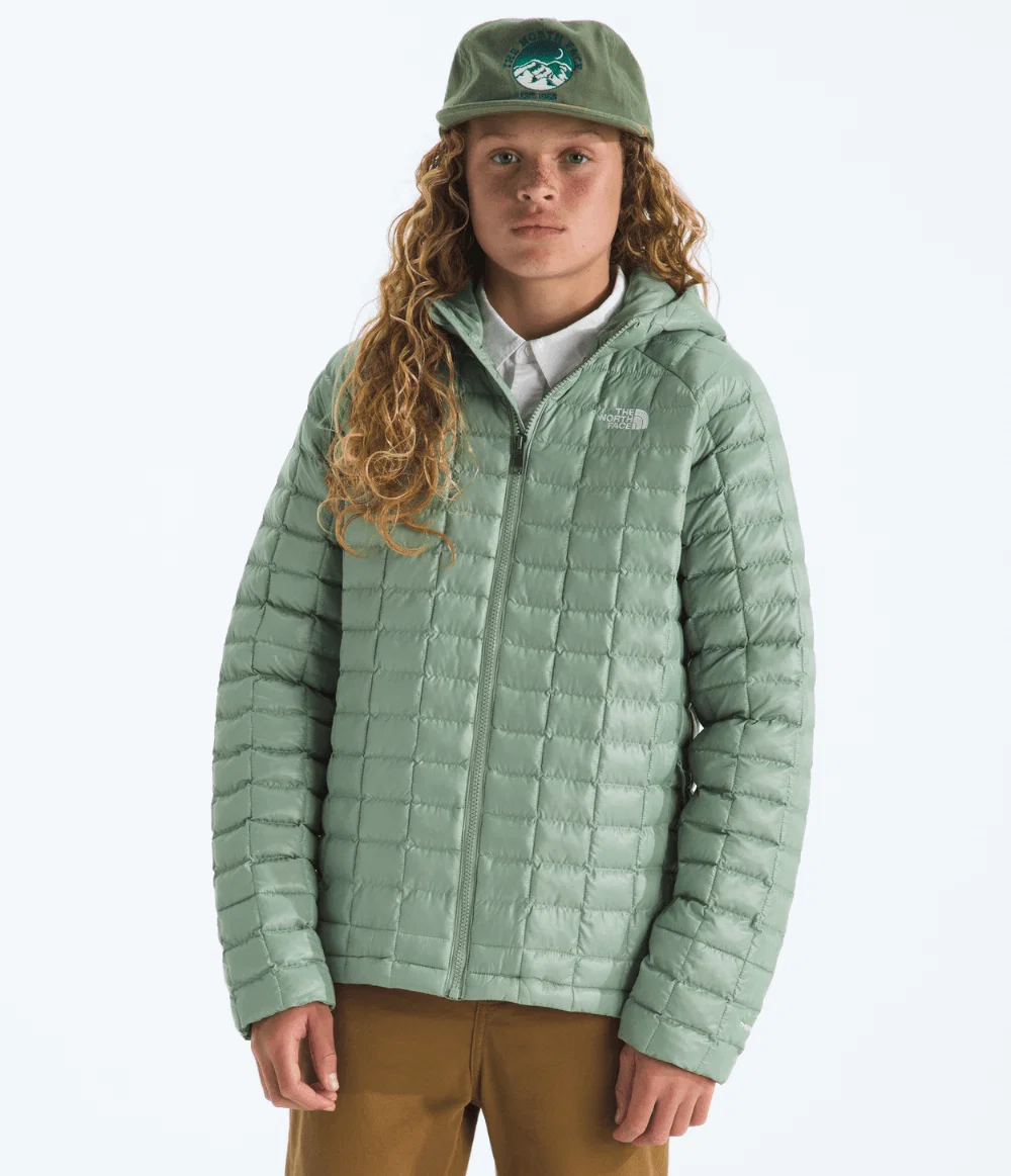 Jaqueta Infantil Teen Thermoball Hooded Slate Moss