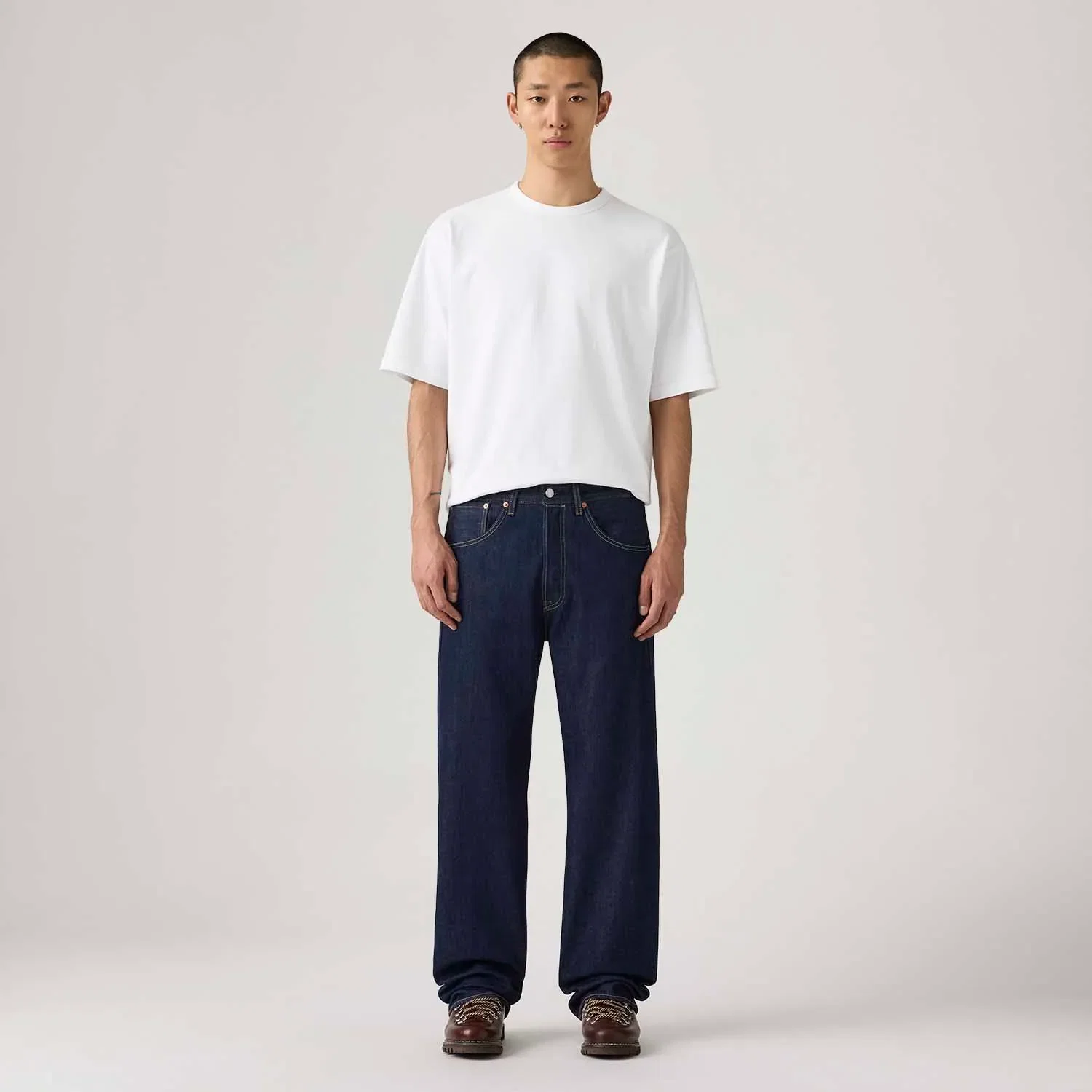 Calça Jeans Levi's® 501® Loose Lavagem Escura