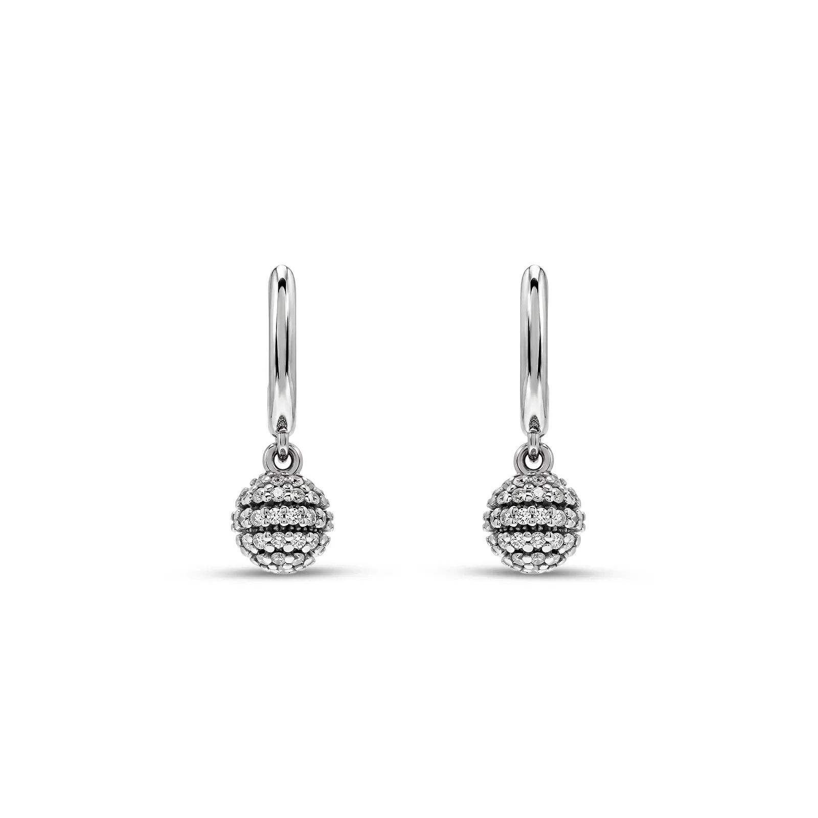 Argola Life Teen em Prata 925 com Zircônia Incolor, 19,3mm — imagem 1
