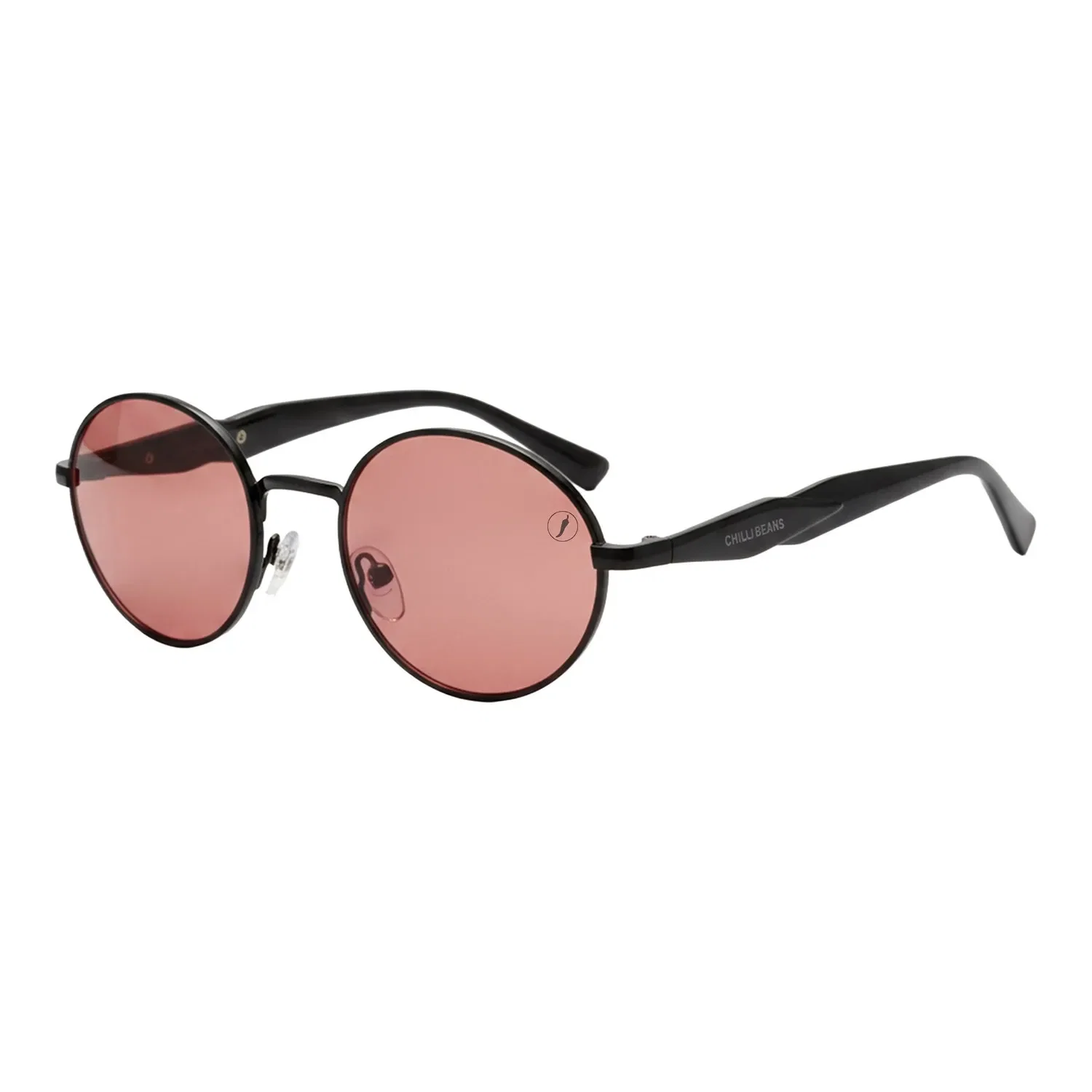 Óculos de Sol Feminino Chilli Beans Trend Redondo Rosa