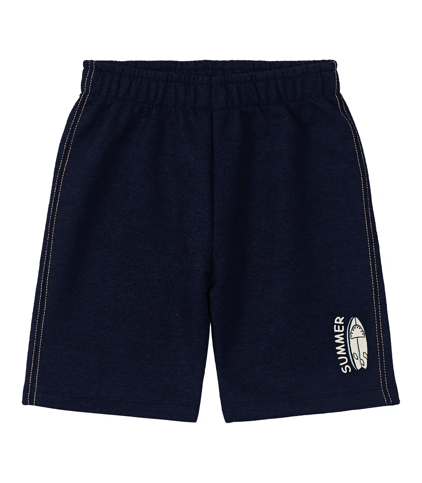 Bermuda Infantil Menino Com Estampa Rovi Kids Azul