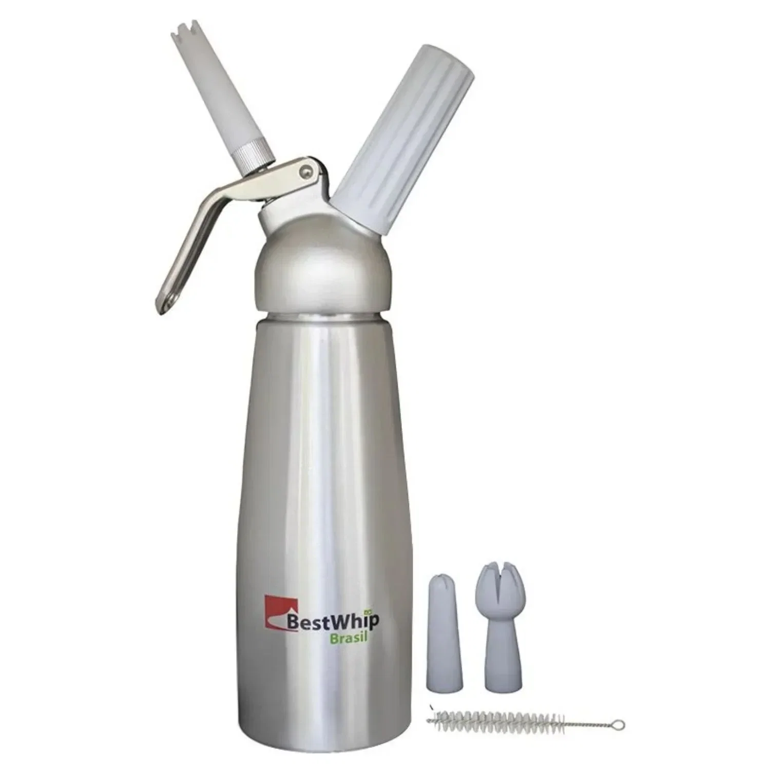 Garrafa para Chantily em Alumínio 500ml Best Whip