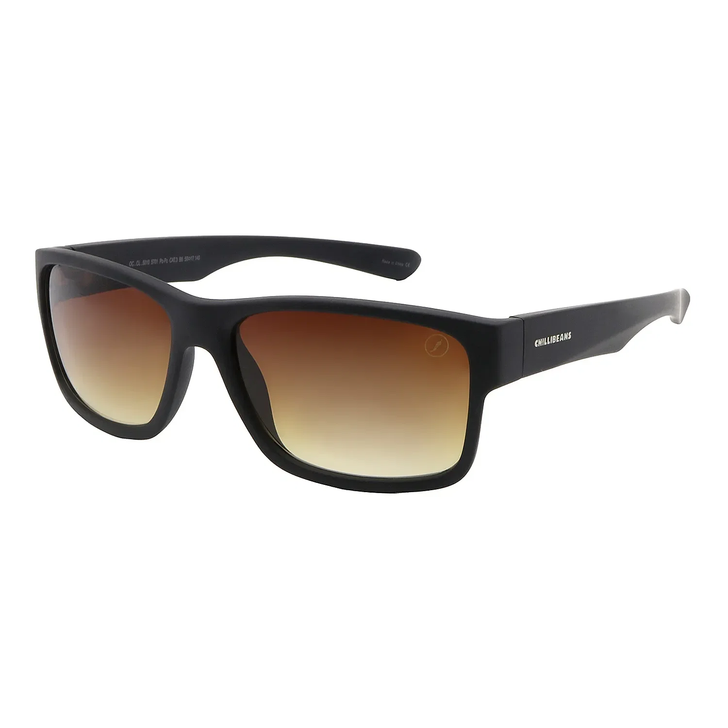Óculos de Sol Masculino Chilli Beans New Sport Degradê Marrom