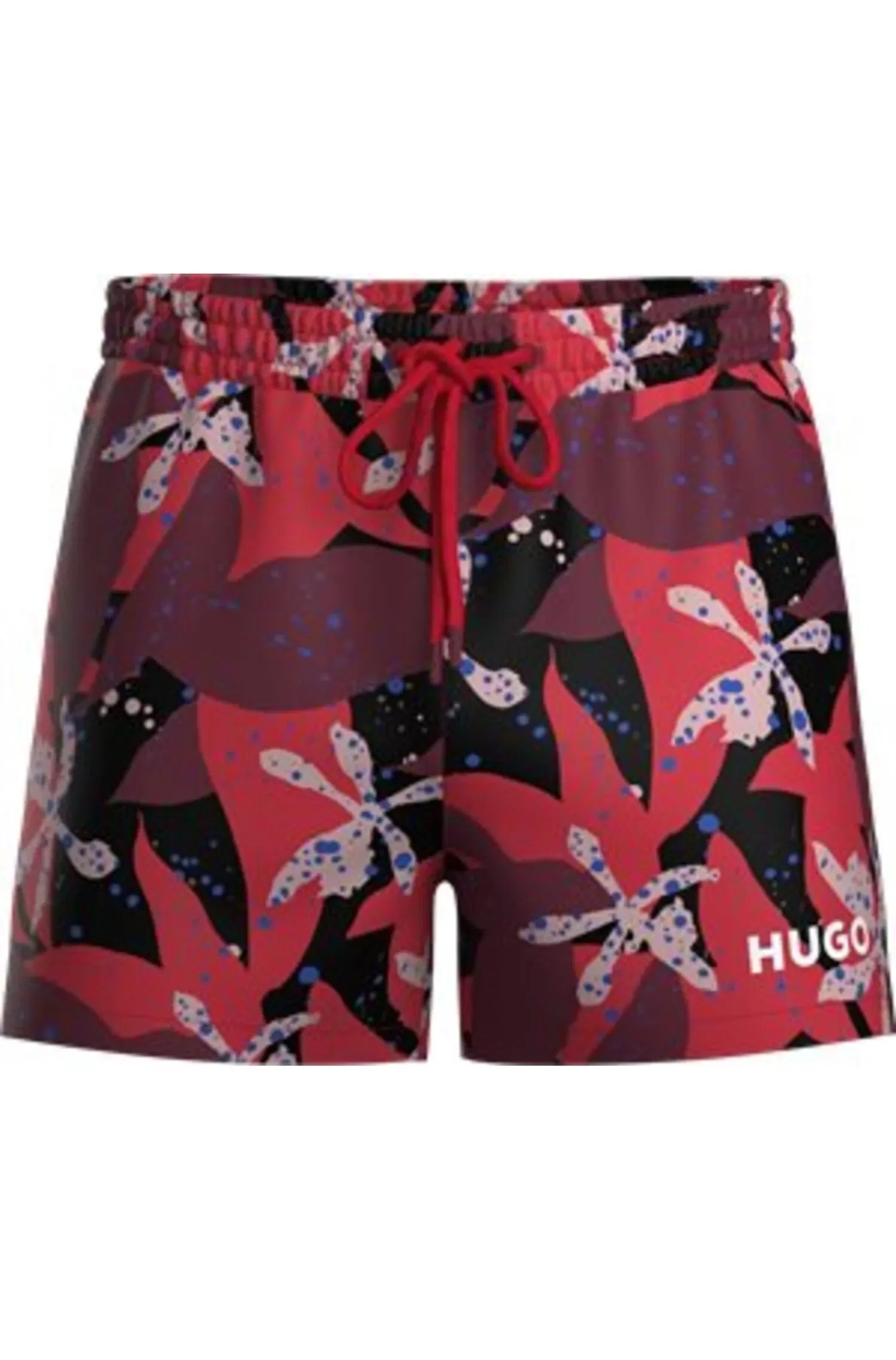 Shorts De Banho De Secagem Rápida Com Estampado Integral