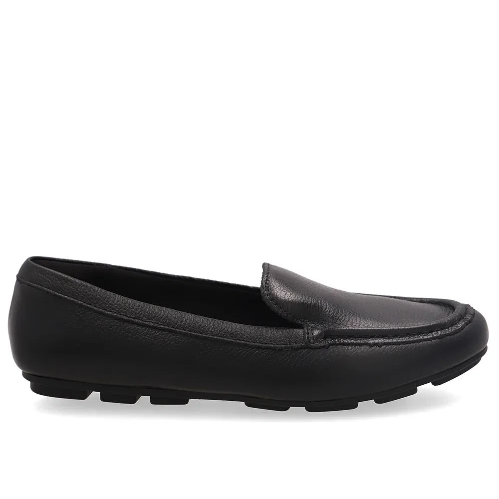 Loafer Em Couro Preto