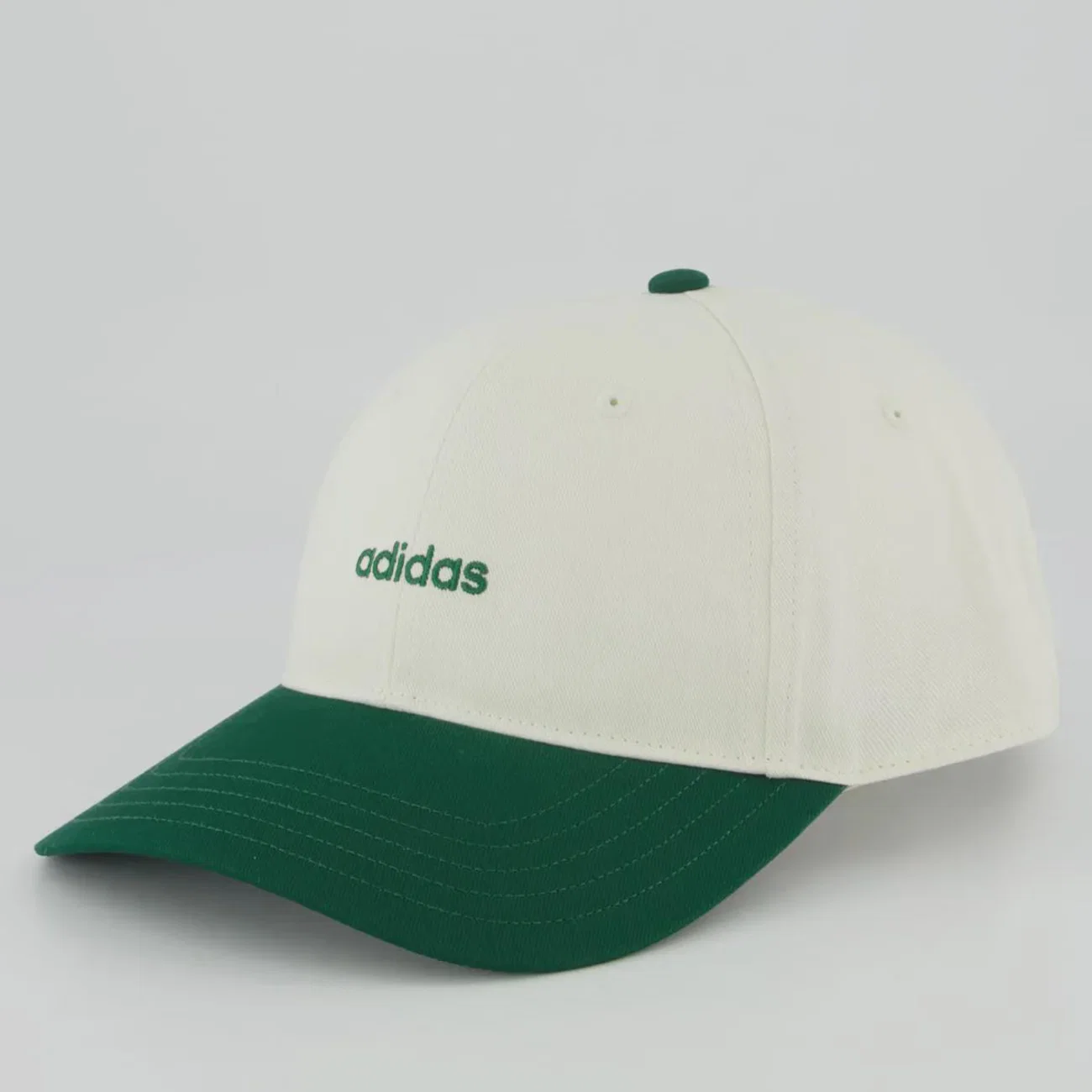 Boné Adulto Adidas Baseball Bordado Linear Aba Curva