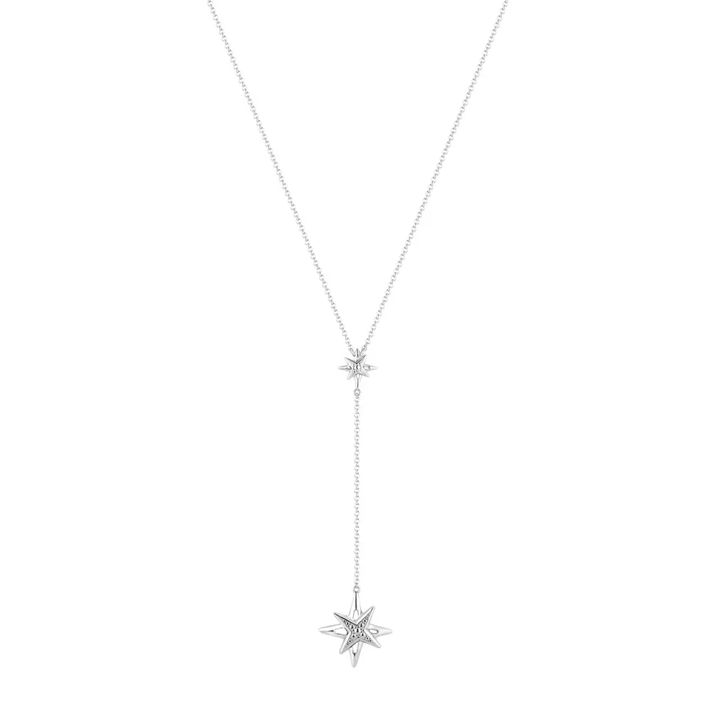 Colar Life Star em Prata 925, 45cm