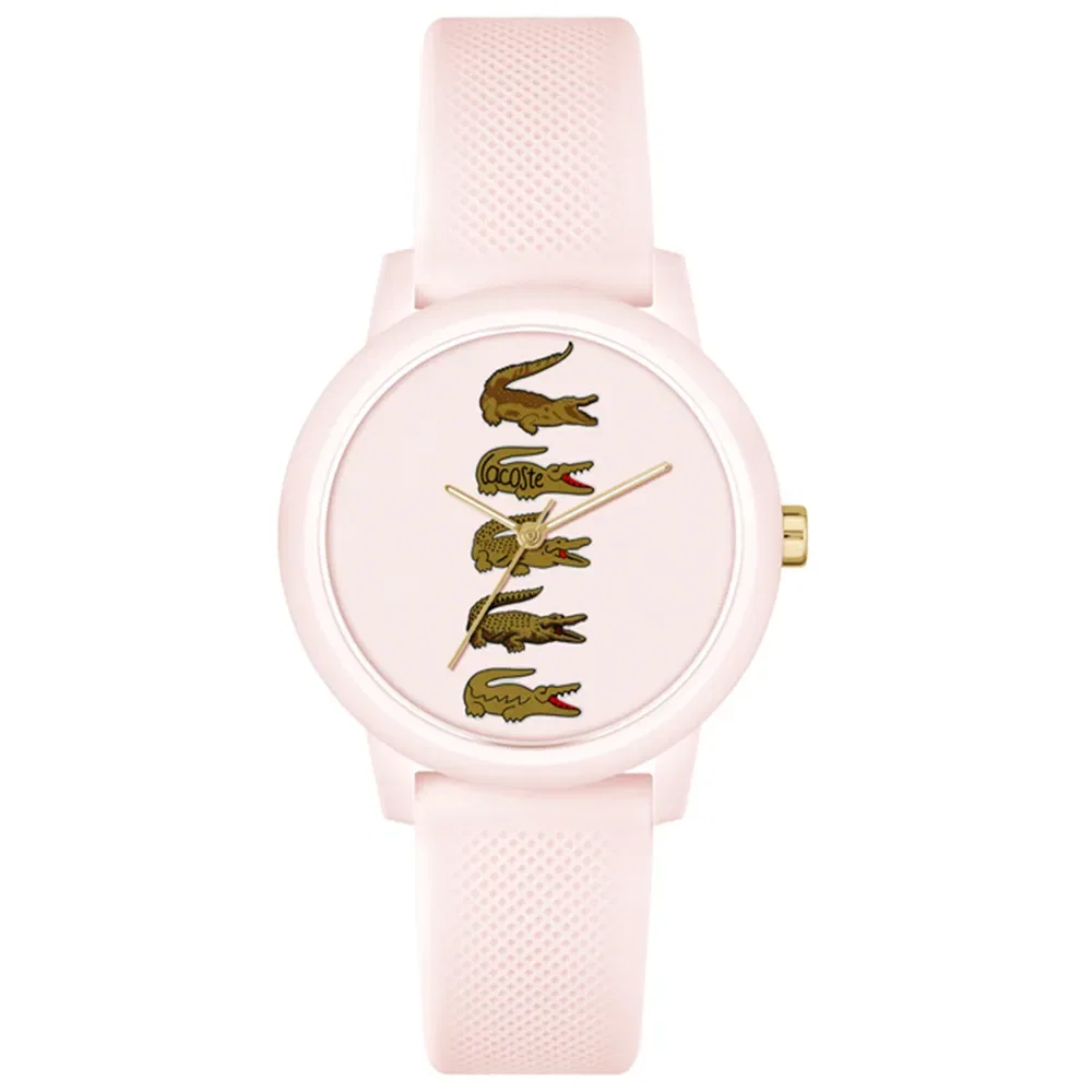 Relógio Lacoste Feminino Borracha Rosa Bebê 2001318