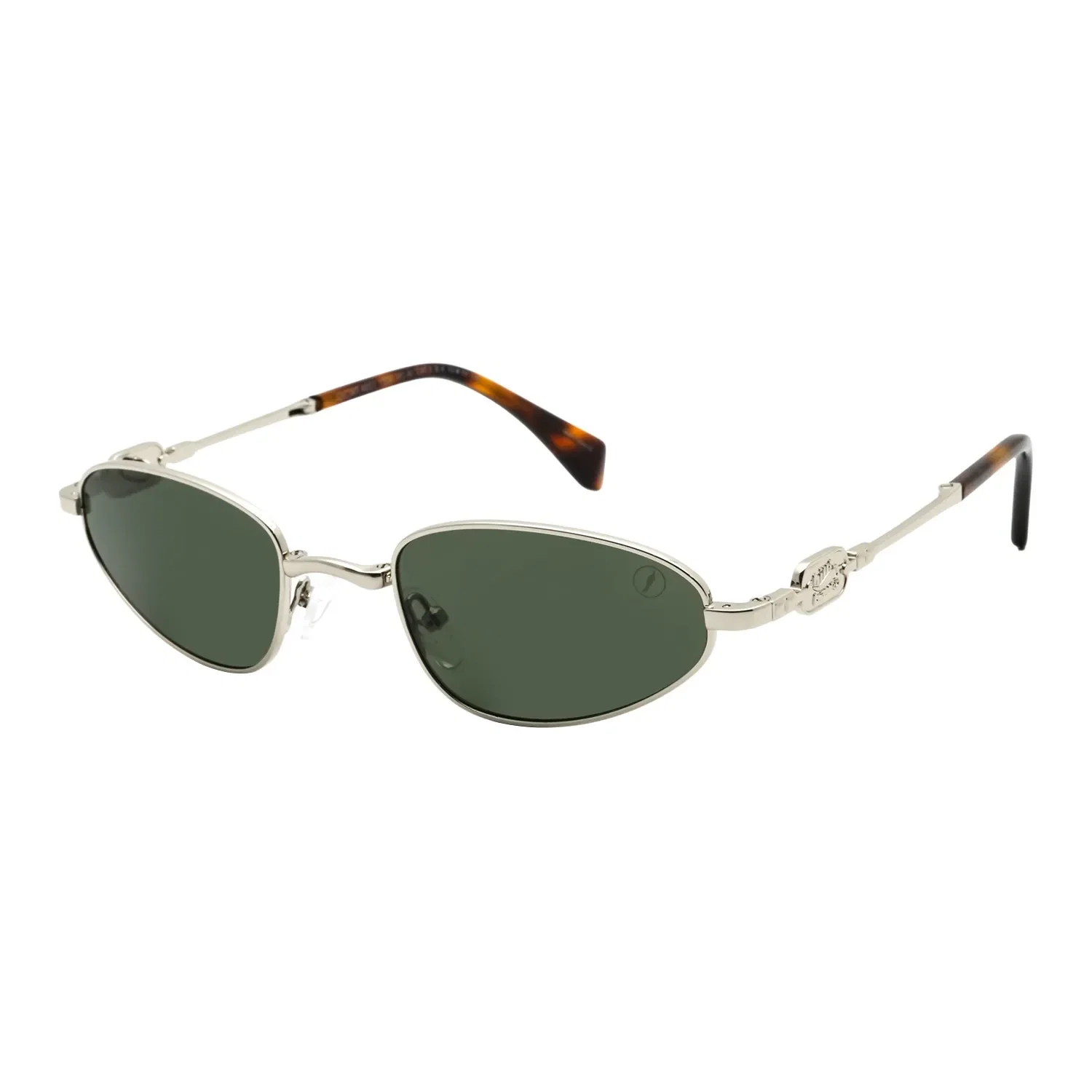 Óculos de Sol Unissex Chilli Beans Baw Metal Quadrado Verde — imagem 1