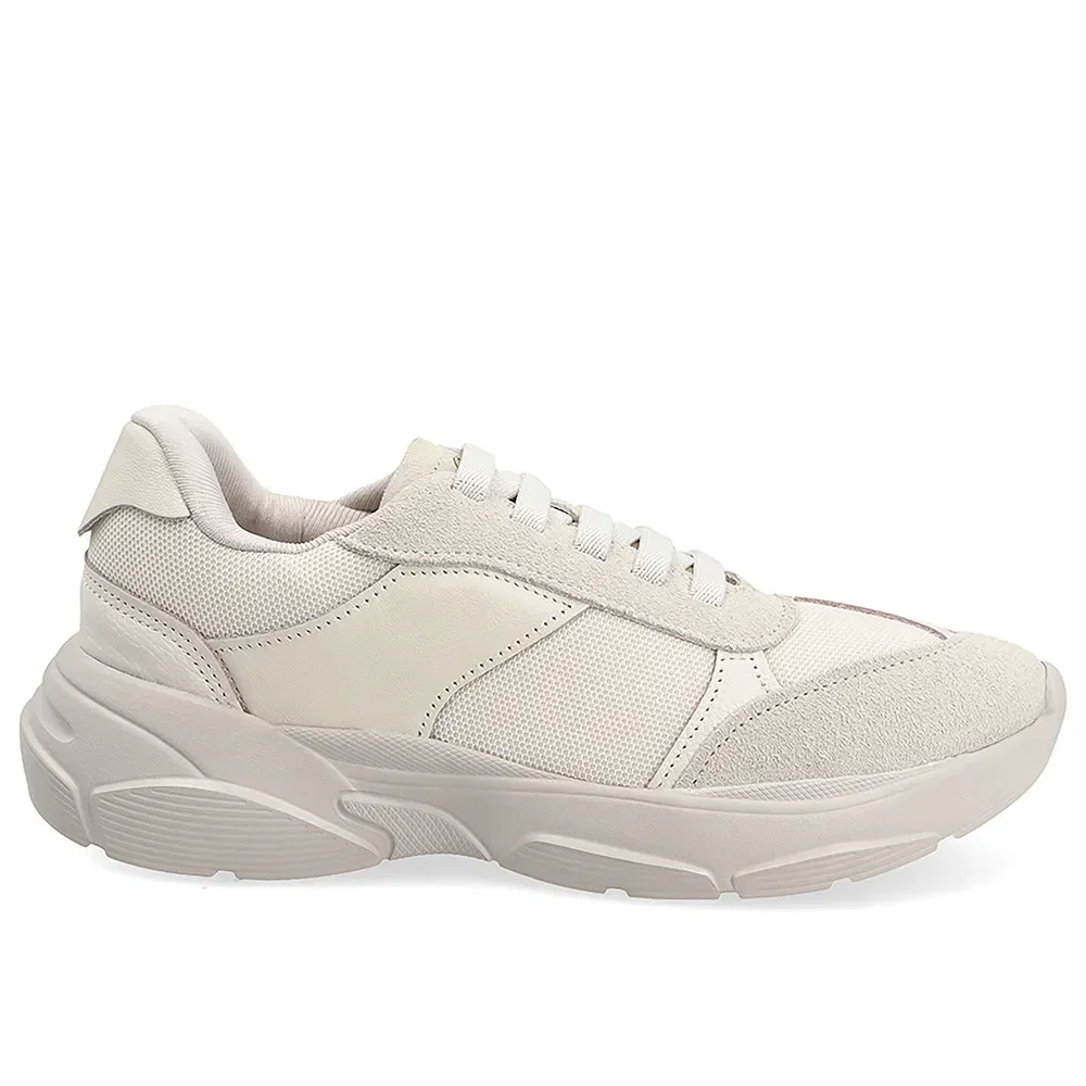 Tênis Casual Multimateriais Branco