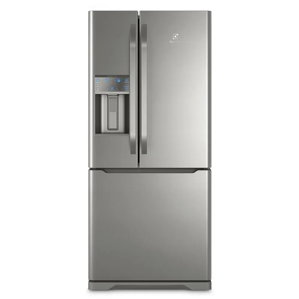 Geladeira Electrolux Frost Free Inverter 538L Efficient 3 Portas Cor Inox (DM85X) — imagem 1