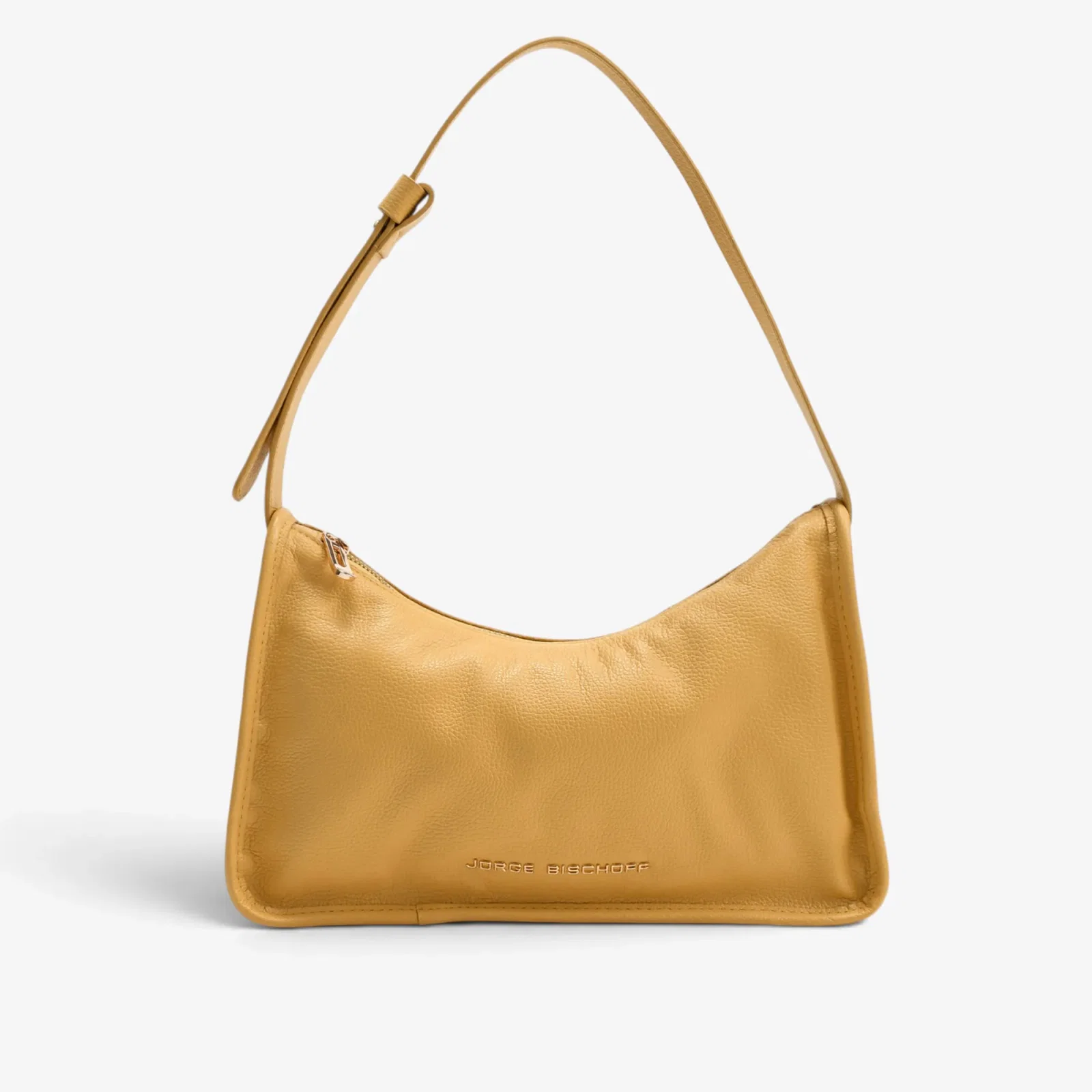 Bolsa De Ombro Amarelo Solar Couro