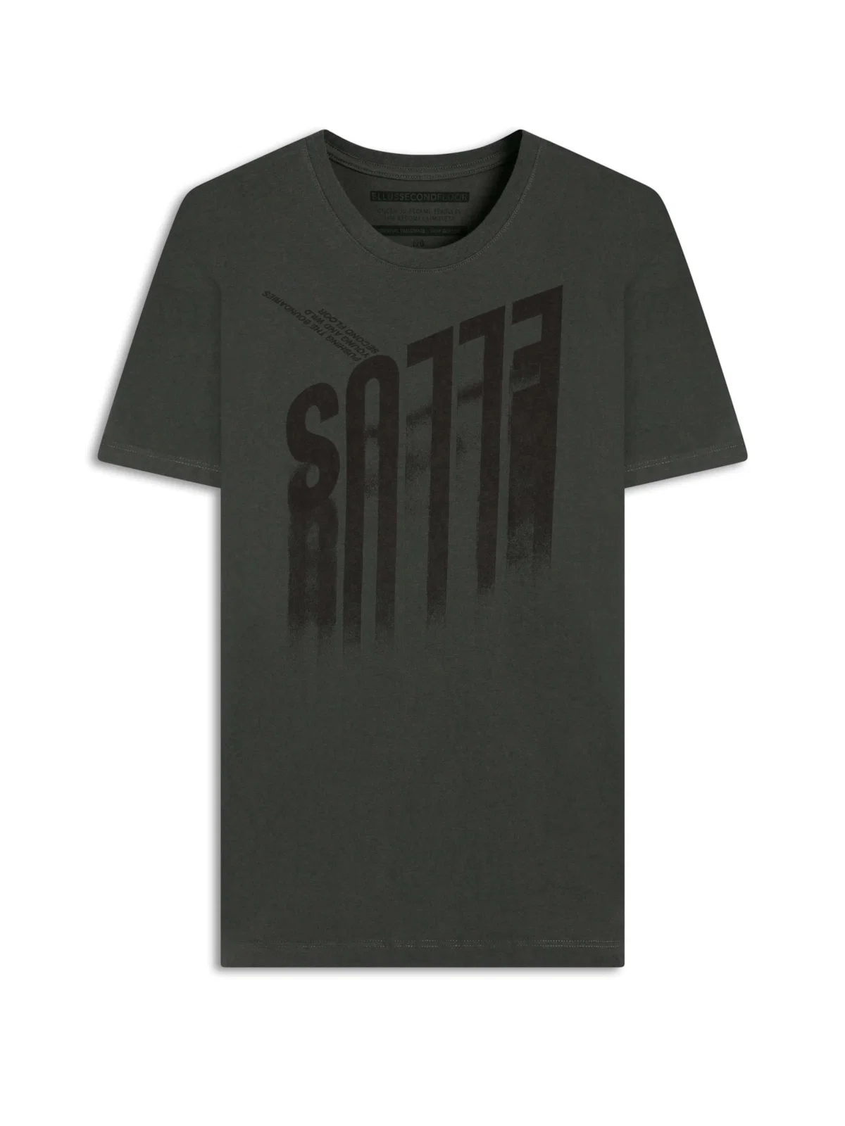 T-Shirt 2nd Faded Classic Grafite — imagem 1