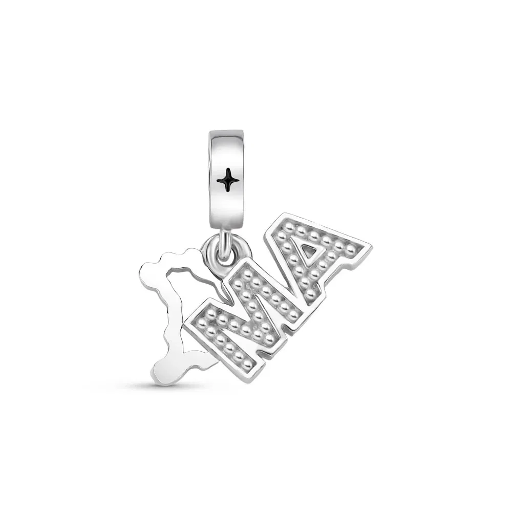 Pingente Life Viagem Maranhão em Prata 925 com Esmalte — imagem 1