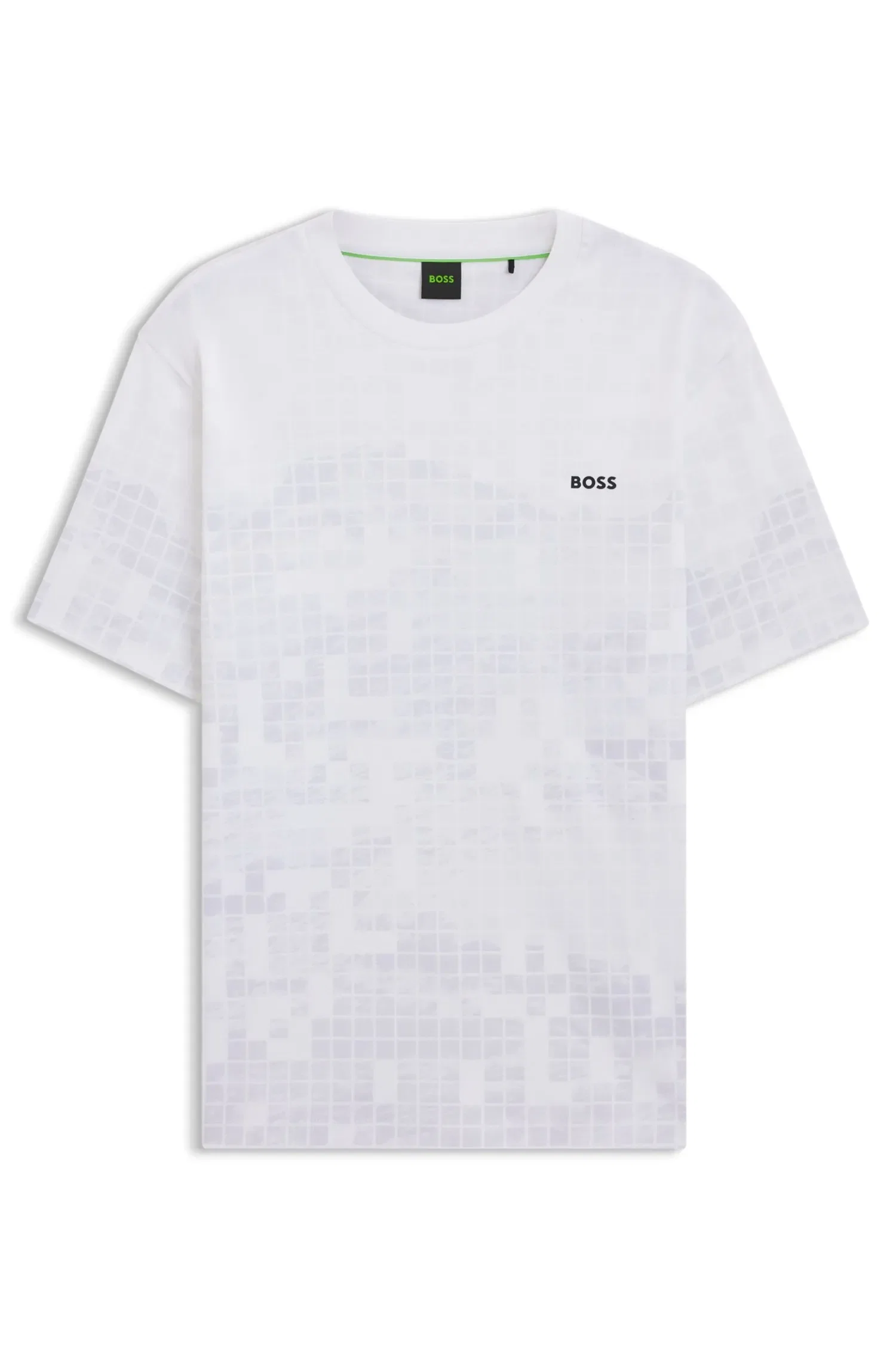 Camiseta De Algodão Mercerizado Com Estampas Gráficas — imagem 1