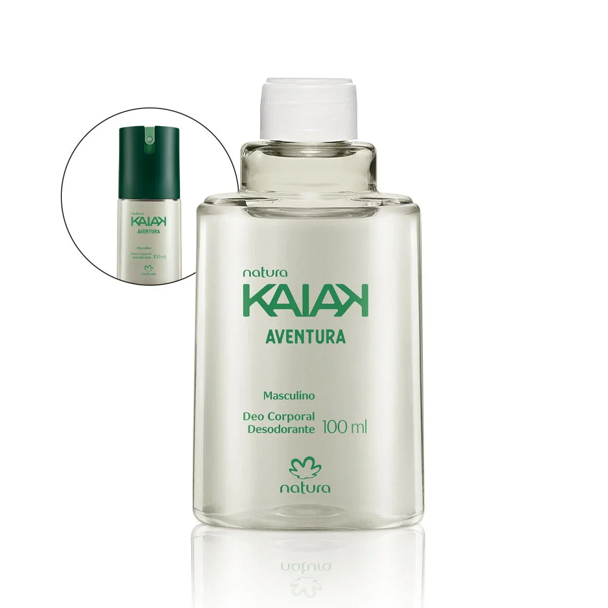 Refil Desodorante Corporal Kaiak Aventura Masculino — imagem 1