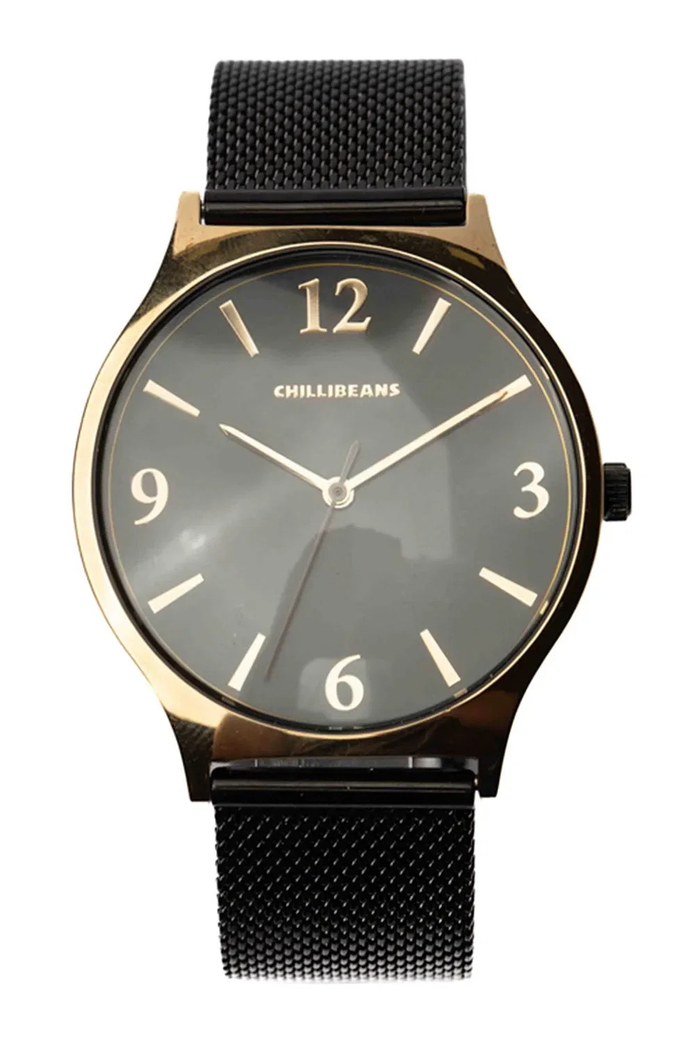 Relógio Analógico Feminino Chilli Beans Preto Dourado — imagem 1