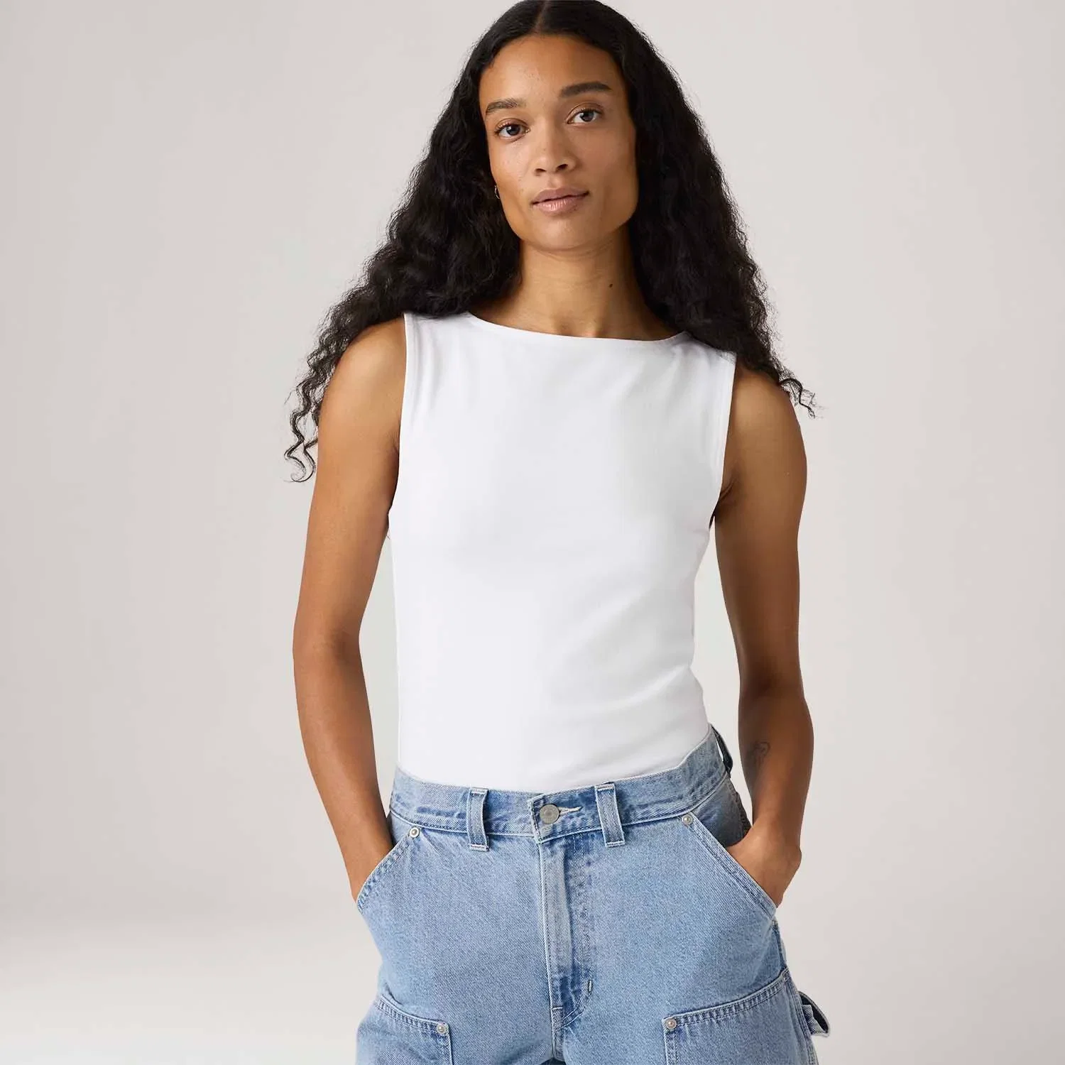 Blusa Levi's®Blair Boatneck Branca