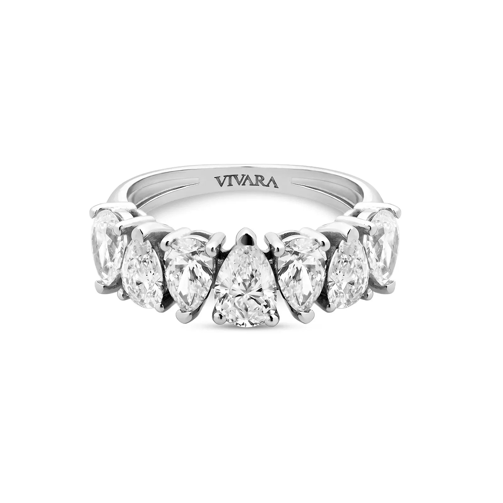 Anel Venere em Ouro Branco 18K com Diamante de Laboratório 2,3 CT — imagem 1