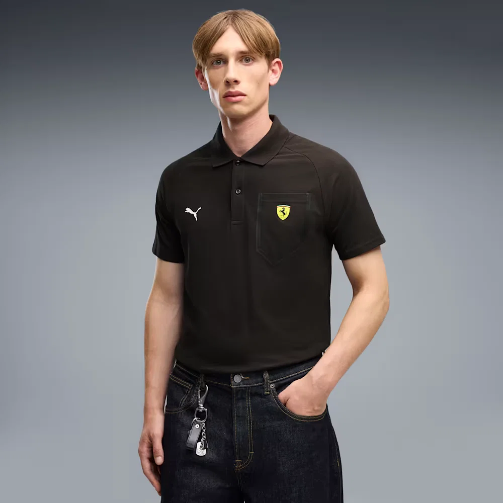 Camisa Polo Scuderia Ferrari Tech Masculino