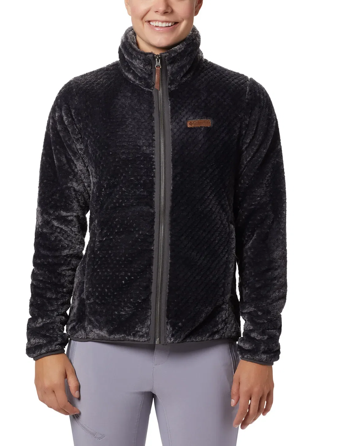 Jaqueta Fleece Columbia Feminina Fire Side™ II Sherpa FZ — imagem 1