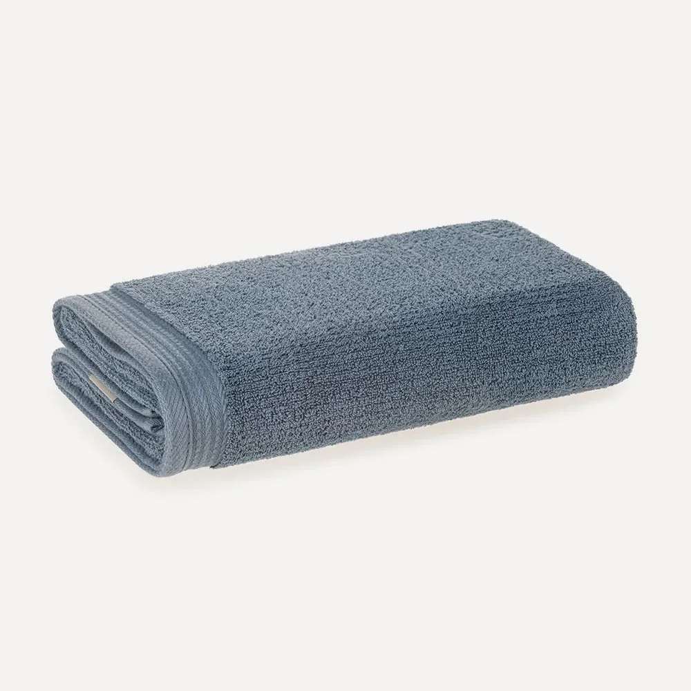 Toalha de Rosto Fio Penteado 100% Algodão Imperial Azul Sereno