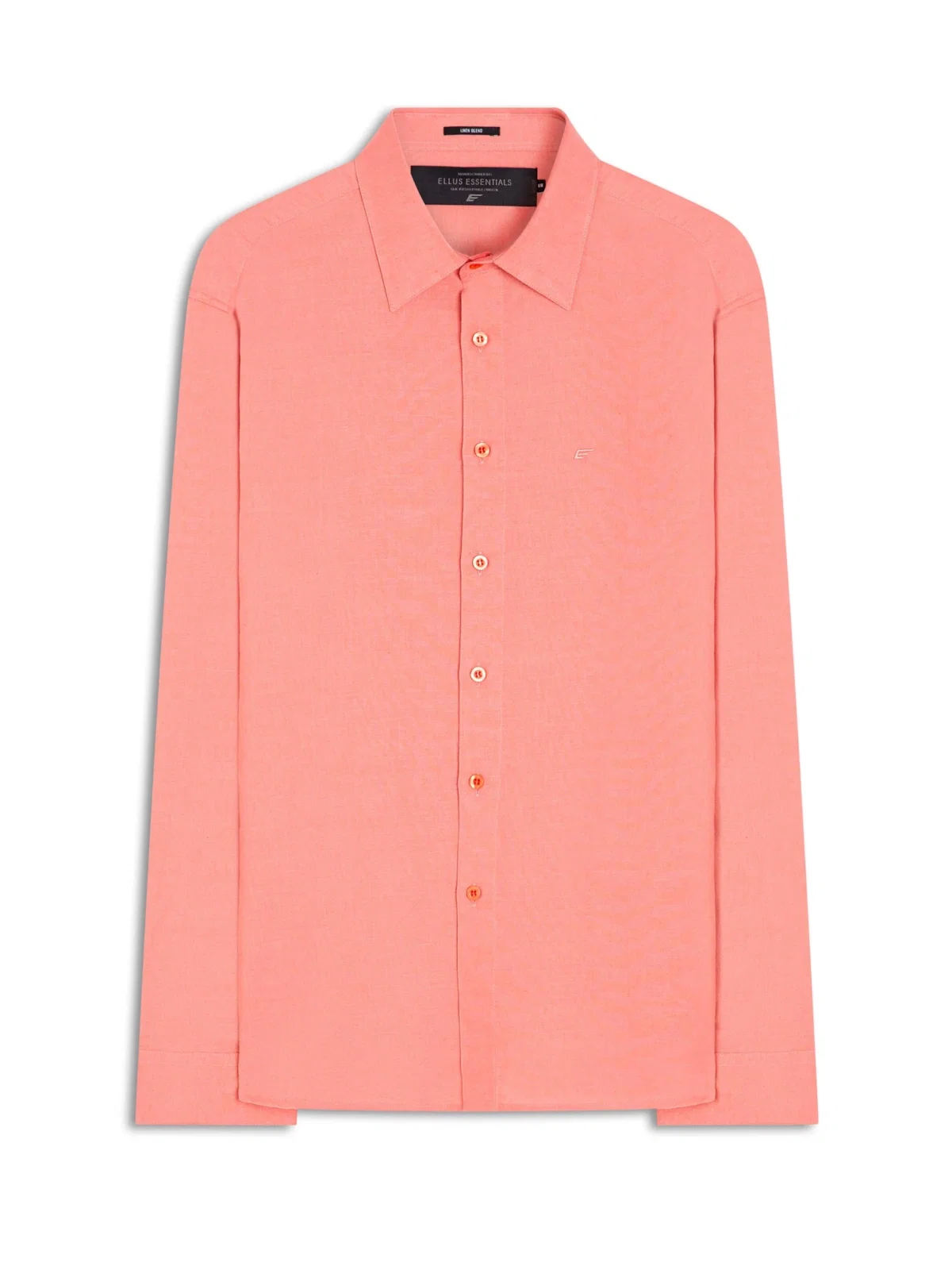 Camisa Linho Classic Anatomic Coral