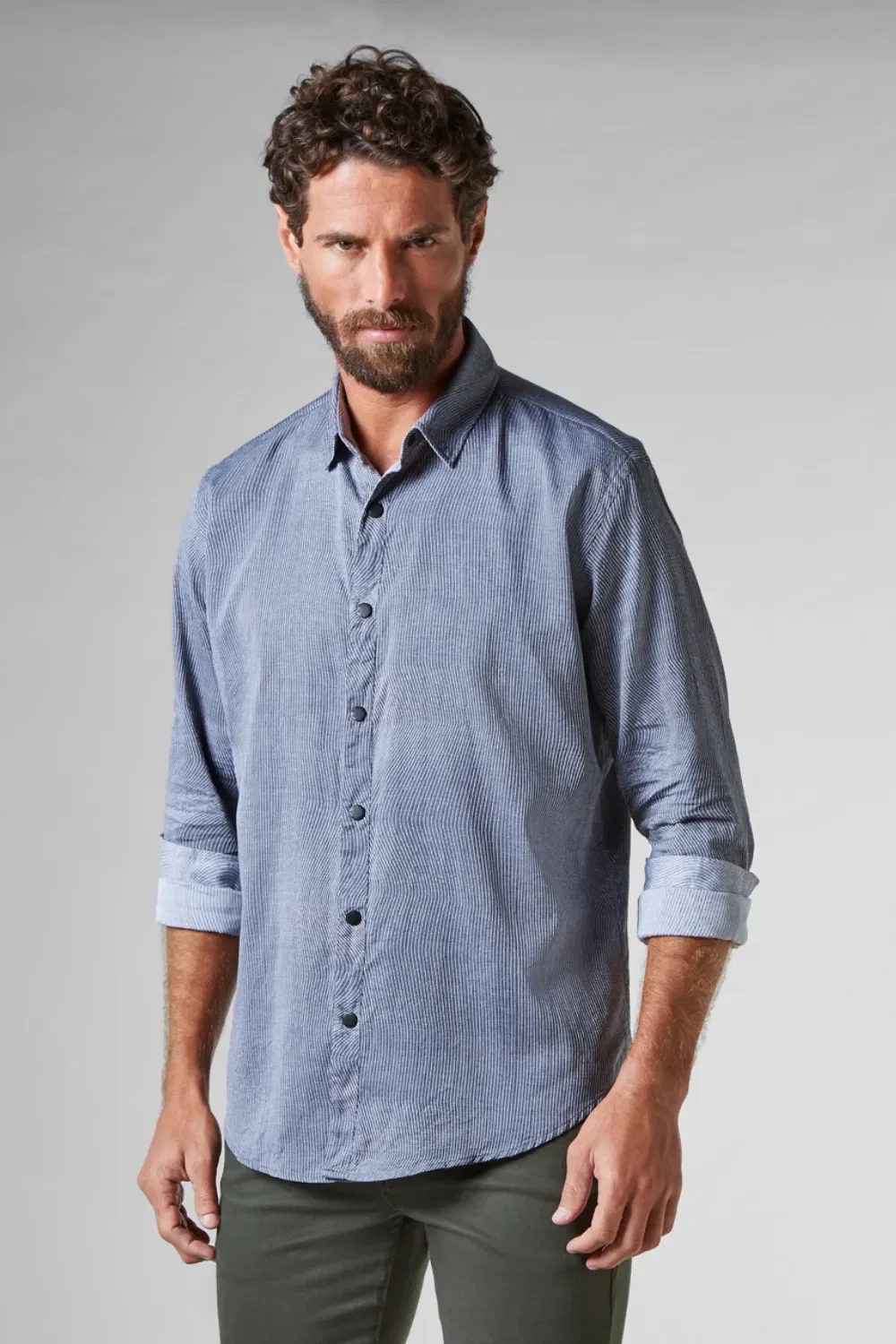 Camisa Double Jacquard Risca RESERVA