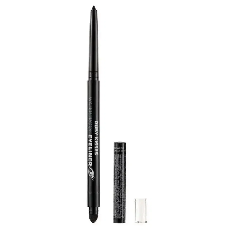 Lápis Retrátil para Olhos Ruby Kisses Blackest Black