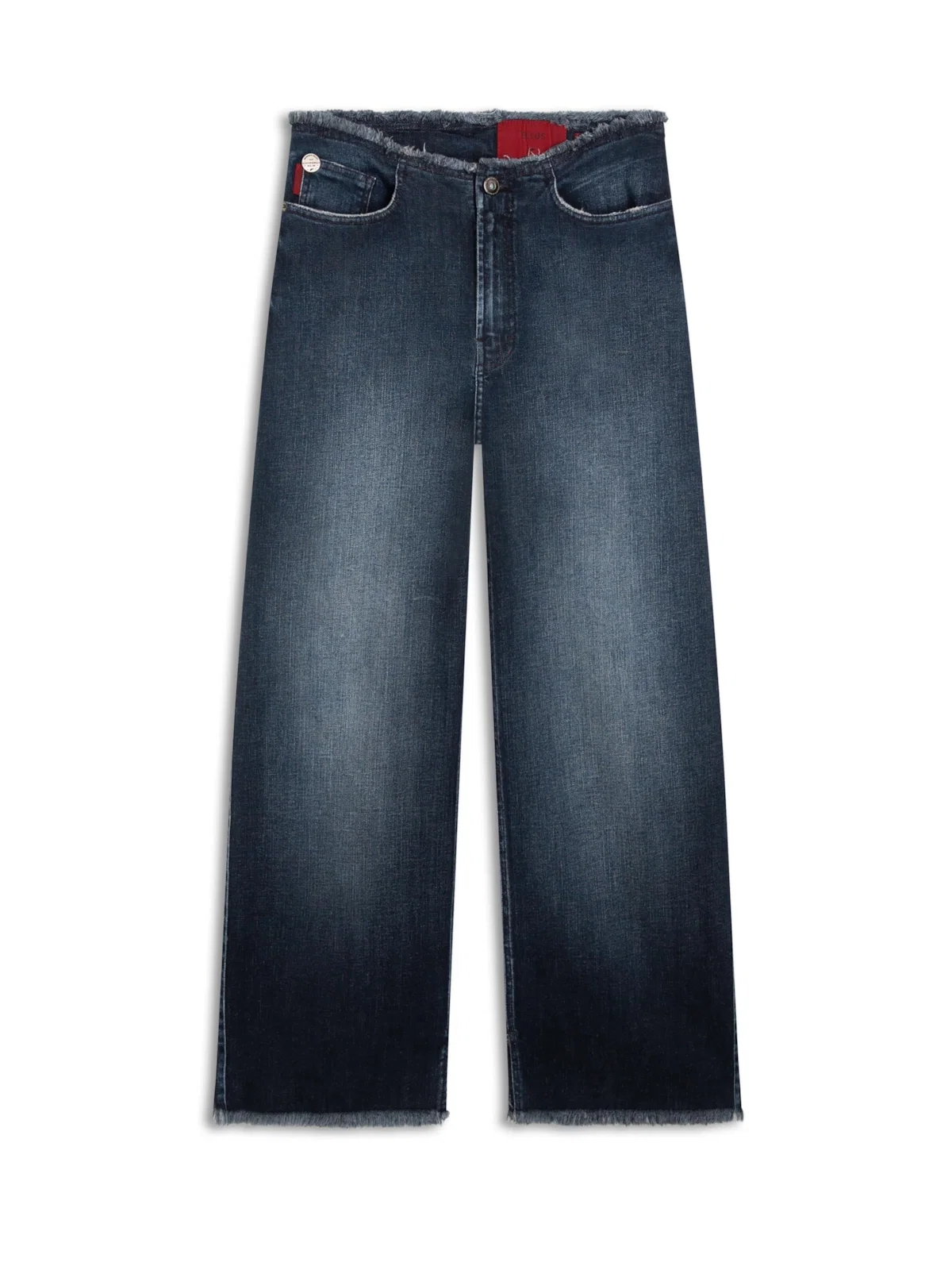 Calça Jeans Dark Forest Lav.Escuro C/ Grampos — imagem 1