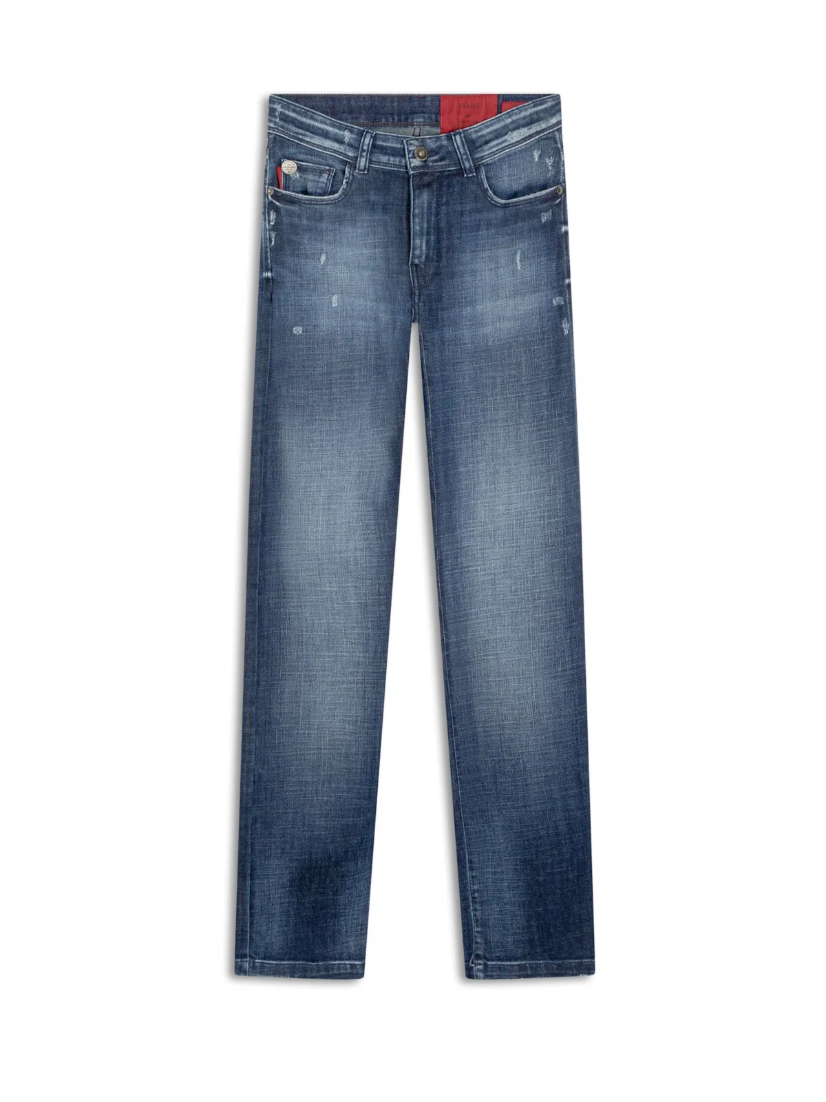 Calça Jeans Visco Indigo Elastic 1884-Lav.Escuro C/Puidos — imagem 1