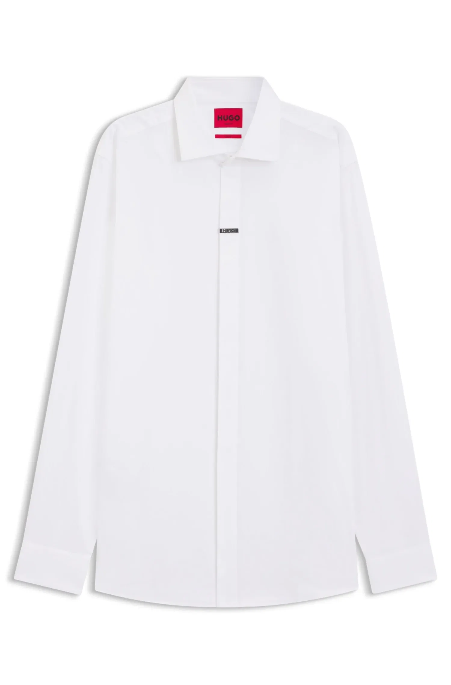 Camisa Regular Fit Em Algodão