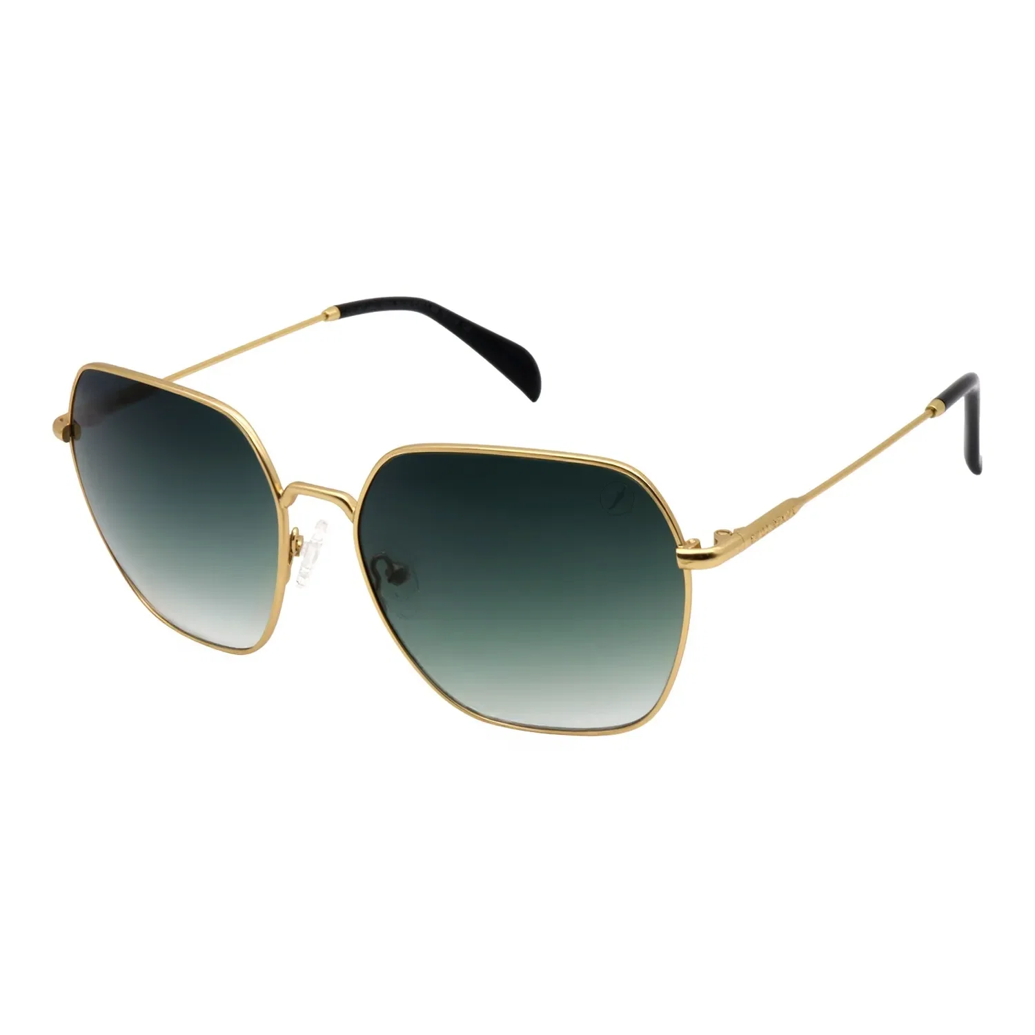 Óculos de Sol Feminino Chilli Beans Quadrado Degradê Verde — imagem 1