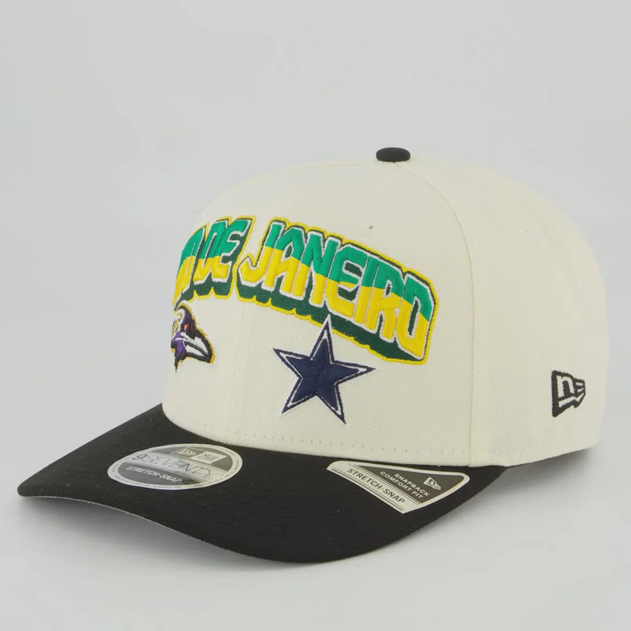 Boné Unissex New Era NFL Brasil Game 2026 Dual Wrdmrk Aba Reta