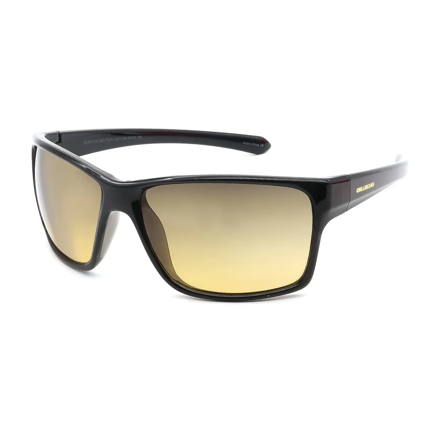 Óculos de Sol Masculino Chilli Beans New Sport Degradê Preto Polarizado