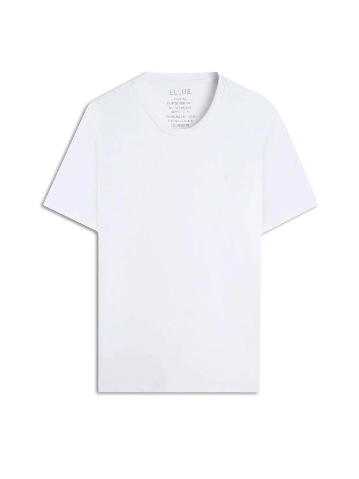 T-Shirt Fine Easa Classic Branco — imagem 1