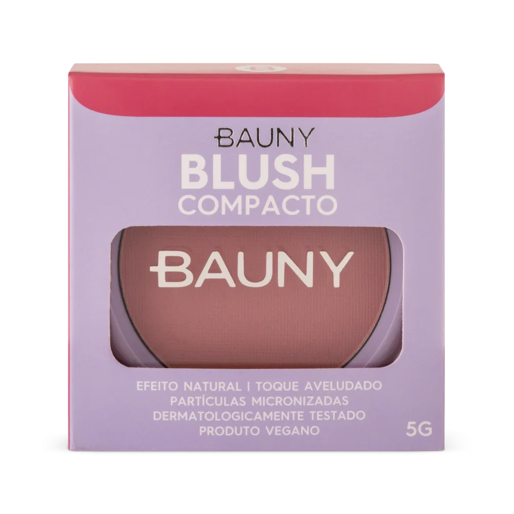 Blush Compacto Bauny Cherry Mocha 5g