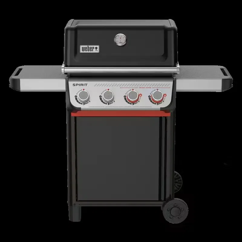 Churrasqueira a Gás em Aço Inox Spirit E-425 Preta