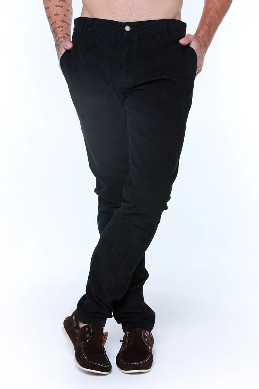 Calça Casual Veludo Cotelê — imagem 1