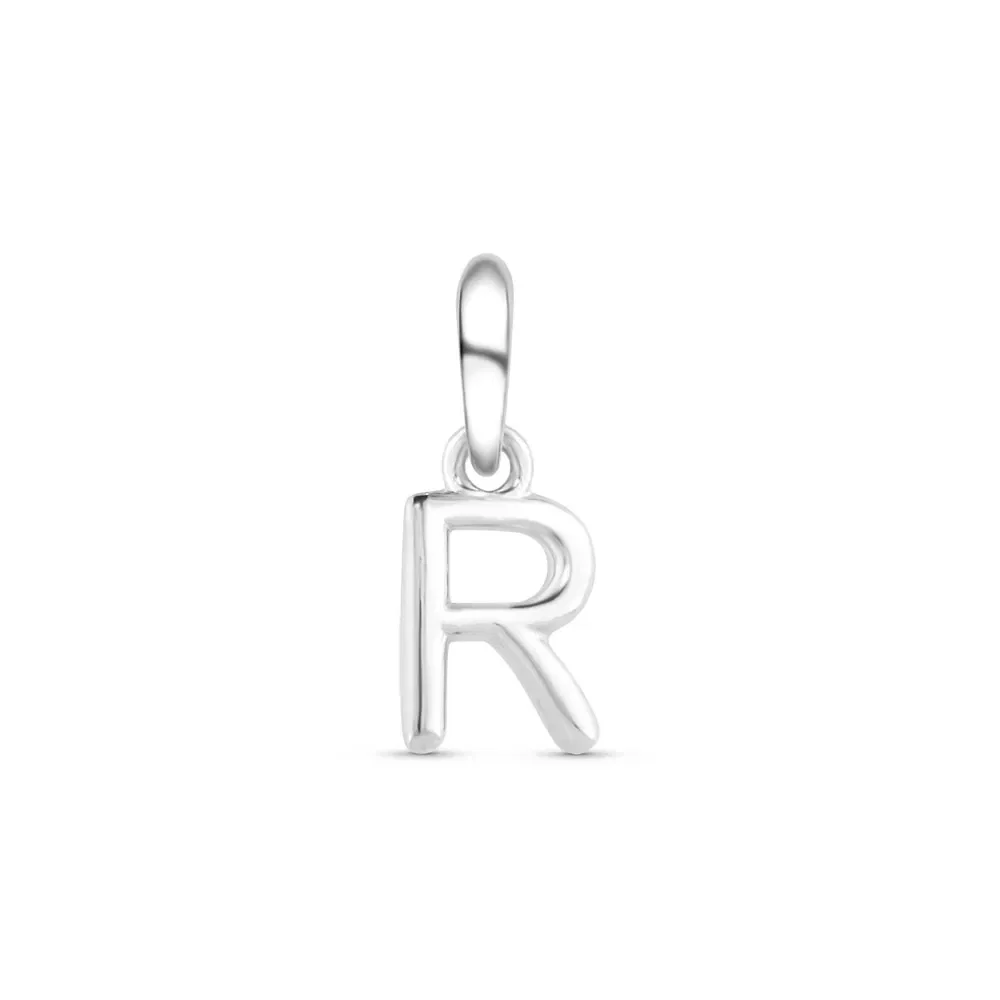 Pingente Life Letra R em Prata 925 — imagem 1