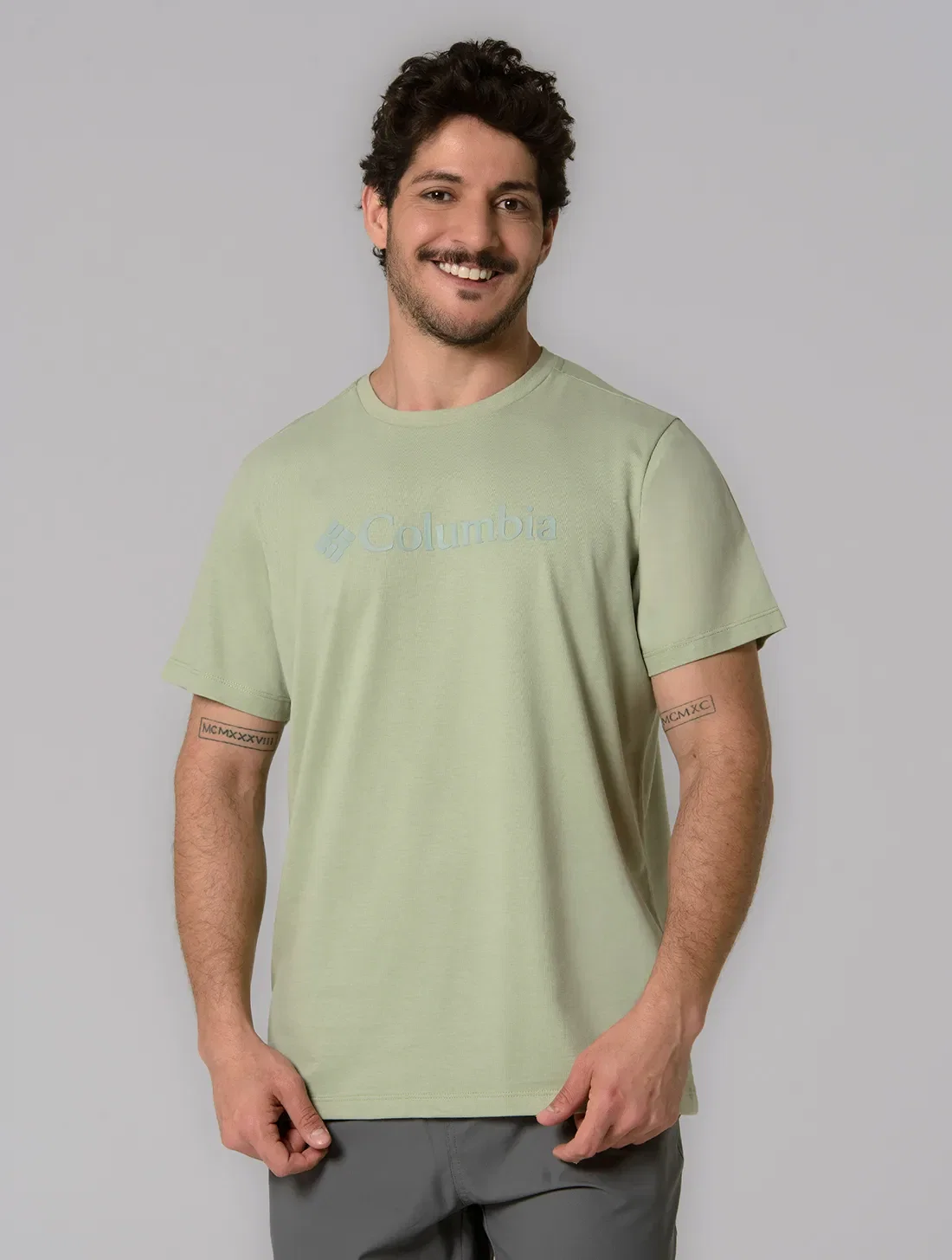 Camiseta Columbia Masculina Basic Logo II Branded Shadow
