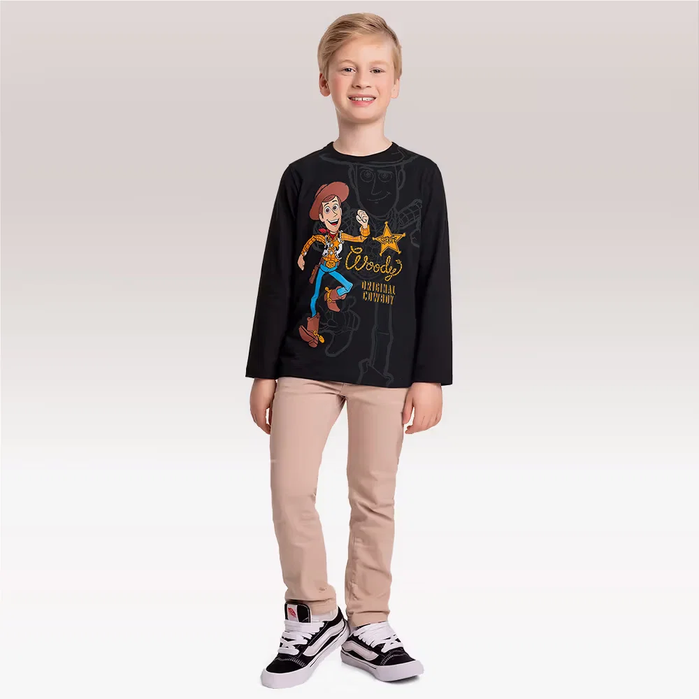 Camiseta manga longa Toy Story
