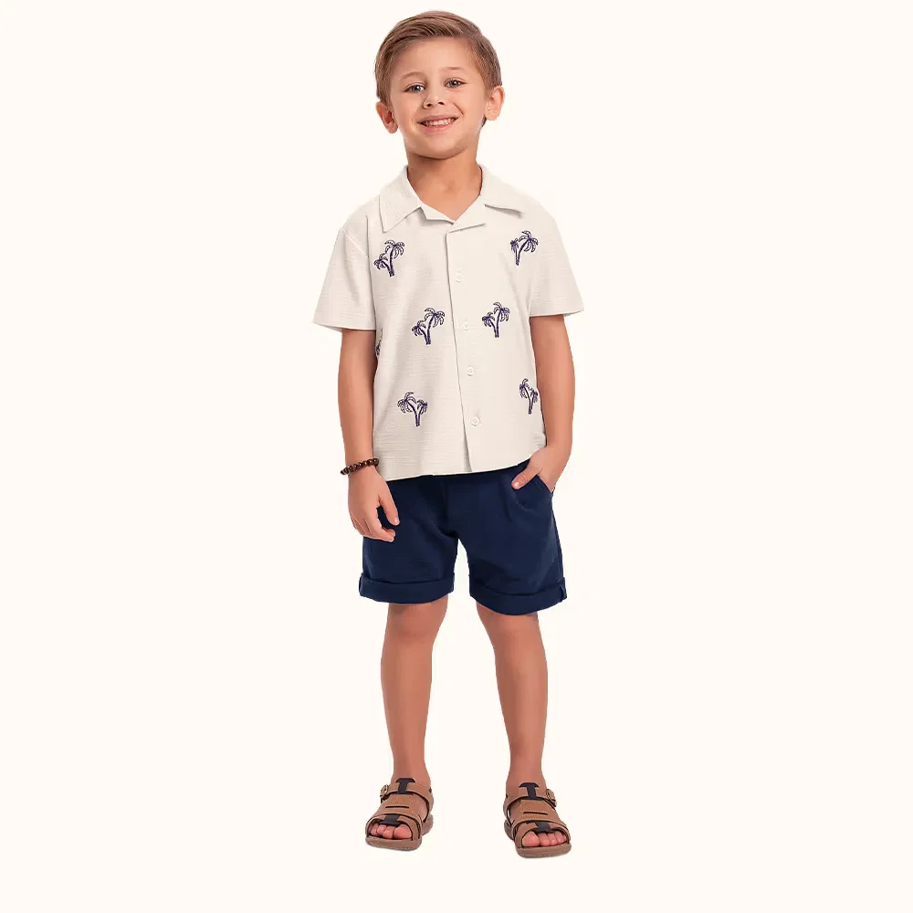 Camisa em malha florence coqueiros