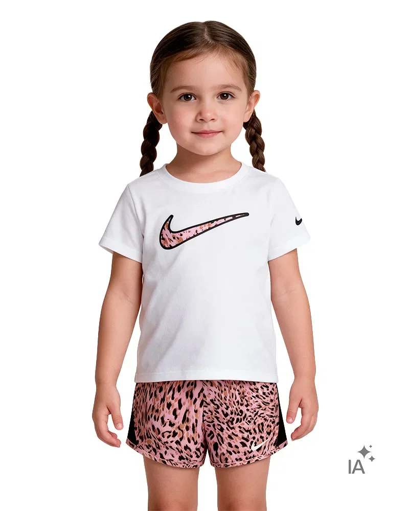 Conjunto Nike Aop Tempo Infantil — imagem 1