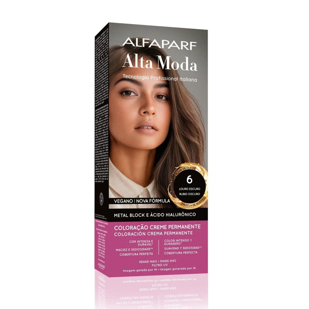 Tintura Alta Moda 6.0 Louro Escuro