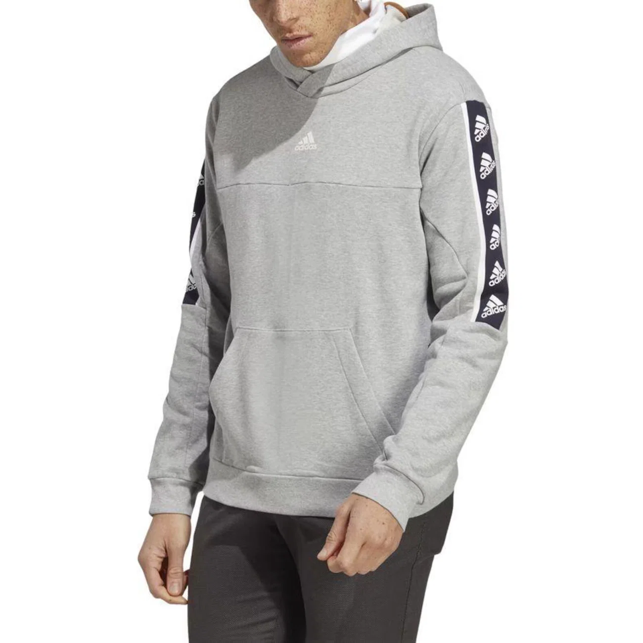 Blusão com Capuz Adidas Brand Love - Masculino
